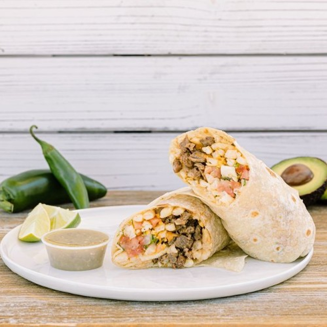 Carne Asada Burrito.