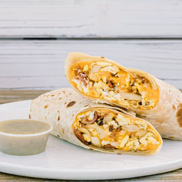 Chorizo with Eggs Burrito.