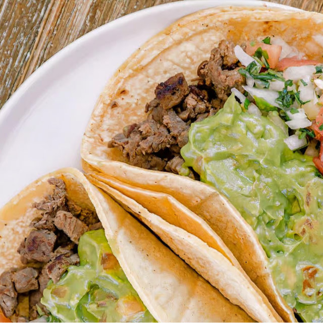 5 Rolled Tacos with Carne Asada.