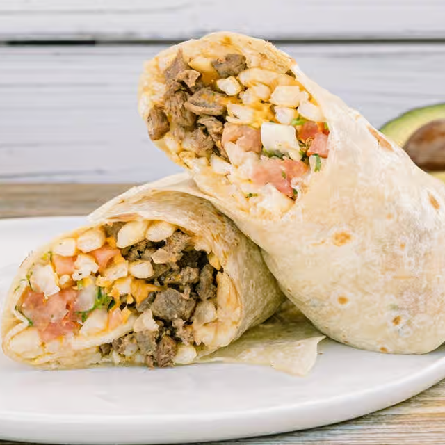 Carne Asada Supreme Burrito.