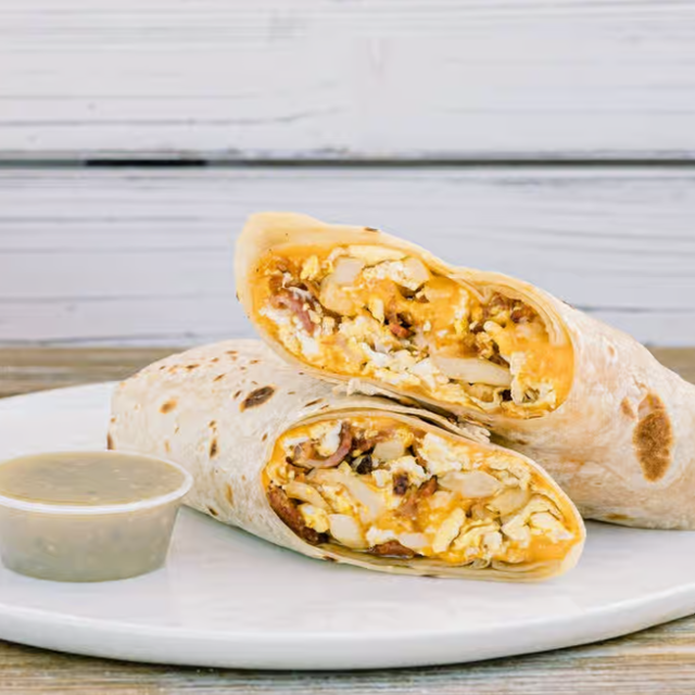 Ham with Jalapeños Burrito.
