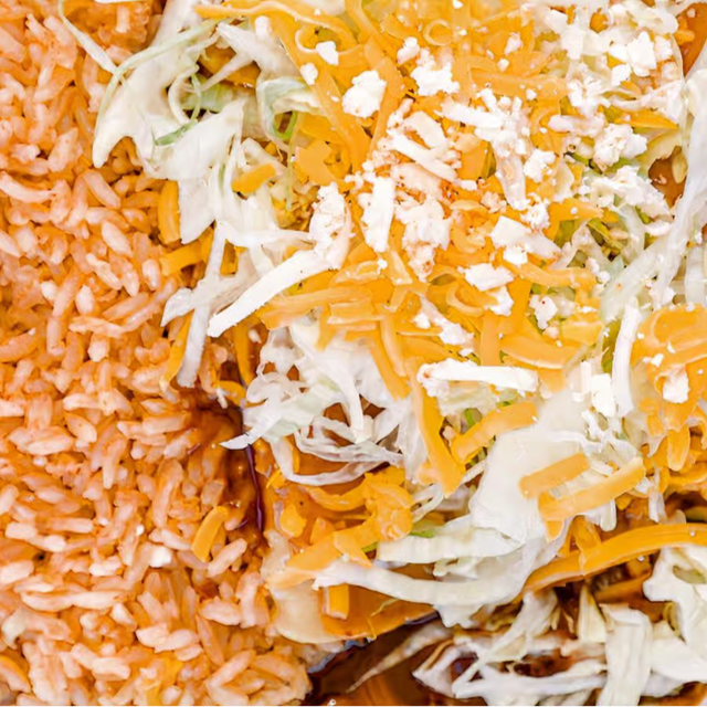 Two Cheese Enchiladas.
